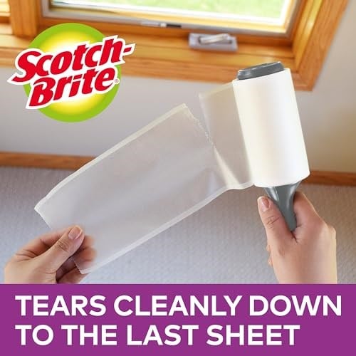 Scotch-Brite Ekstra Yapışkanlı Tüy Toplayıcı Rulo 48 Yaprak