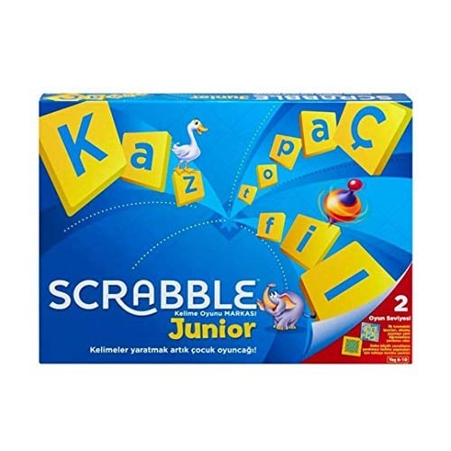 Scrabble Junior Türkçe, Kutu Oyunu, Mattel Games Y9733