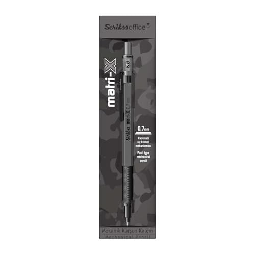 Scrikss Office Matri-X Versatil 0.7 Mm Gri - Bedenler: 0,5 mm, 0,7 mm