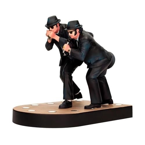 SD Toys Blues Brothers Jake and Elwood Blues Singing 1/10 Scale Heykel
