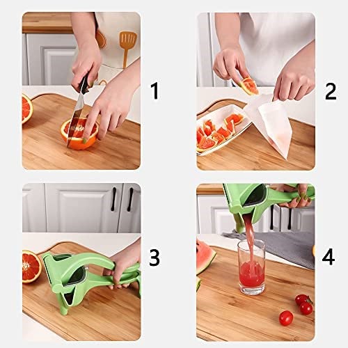 SDFSD Meyve Limon Sıkacağı, Limon ve Kireç Narenciye Sıkacağı, Manuel Meyve Sıkacağı Plastik, Kireç Pres Plastik, Çıkarma için Manuel Pres, Çıkarılabilir Meyve Sıkacağı, Temizlenmesi Kolay, Her Türlü