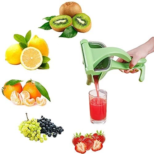 SDFSD Meyve Limon Sıkacağı, Limon ve Kireç Narenciye Sıkacağı, Manuel Meyve Sıkacağı Plastik, Kireç Pres Plastik, Çıkarma için Manuel Pres, Çıkarılabilir Meyve Sıkacağı, Temizlenmesi Kolay, Her Türlü