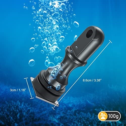 Seafrogs YS Kafa Dalış Soğuk Ayakkabı Adaptörü, Sualtı Fotoğrafçılığı Aydınlatma Sistemi Dağı Tabanı Meşale Tutucu Konnektörü Seafrogs Kamera Muhafazası El Feneri için