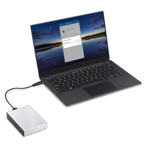 Seagate One Touch 2TB, Taşınabilir Harici Hard Disk (HDD) with Password, AES-256 Donanım Tabanlı Şifreleme,6 Aylık Mylio Fotoğraflar ve Dropbox Üyeli - Seçenekler: 1 TB, 2 TB, 4 TB, 5 TB, 12 TB, 14 TB