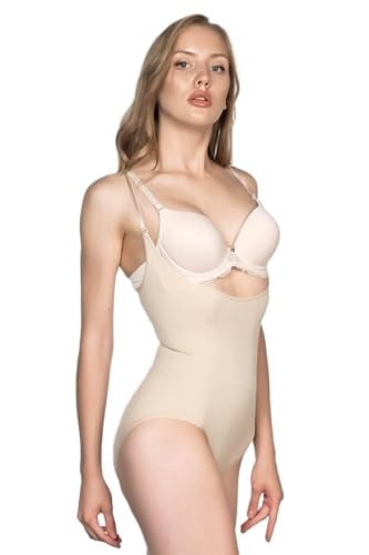 Seamless Dikişsiz Göğüsü Açık Lohusa Body Slip Korse