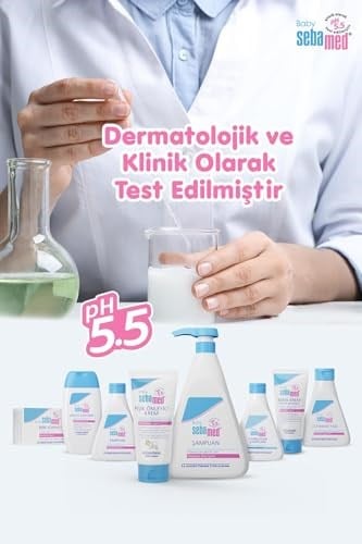 Sebamed Baby pH 5.5 Bisabolol İçerikli Koruma ve Bakım Sağlayan Yenidoğan Bebek Şampuanı 500 ml