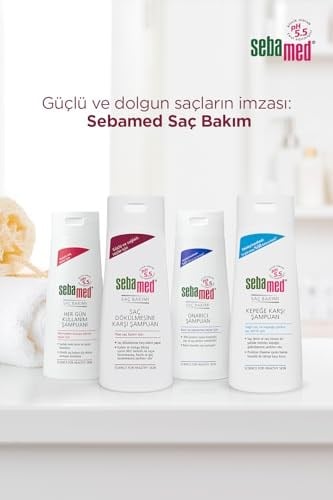 Sebamed Besleyici Onarıcı Kuru ve Hassas Saç Tipine Özel Her Gün Kullanım Günlük Saç Bakım Şampuanı 400ml - Seçenekler: 200ml, 400ml, 400ml (2 paketi), 400ml (3 paketi)...