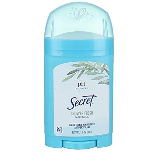 Secret Anti Perspirant Deodorant Katı Duş Taze 48 ml (2li Paket)