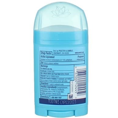 Secret Anti Perspirant Deodorant Katı Duş Taze 48 ml (2li Paket)