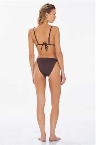 secret night halka detaylı bikini takımı kadın plaj giyim dekolteli-1