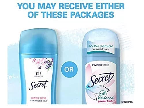 Secret PH Balanced Powder Fresh Antiperspirant Deodorant 73GR