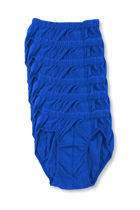 Seher 3 Adet Mavi Renk Çocuk Slip Külot Mavi 9-10 Yaş