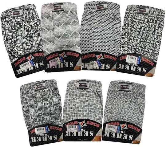 Seher 6 Adet Havlu Bel Boxer Çok Renkli XL