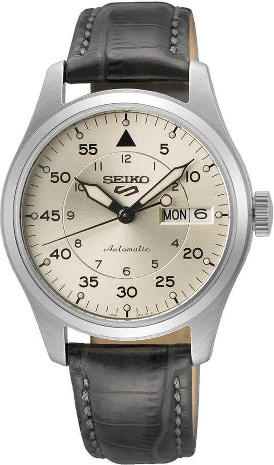 Seiko 5 Şampanya Flieger Takım Elbise Stili SRPJ87K1, kayış