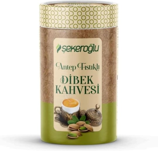 Şekeroğlu Antep Fıstıklı Dibek Kahvesi 200 gr Silindir