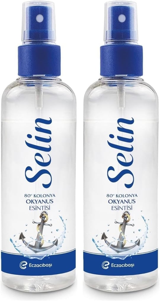 Selin Kolonya Parfümlü Sprey Okyanus Esintisi 100 Ml 2li paket - Seçenekler: 1 Adet, 1 Adet 2li paket