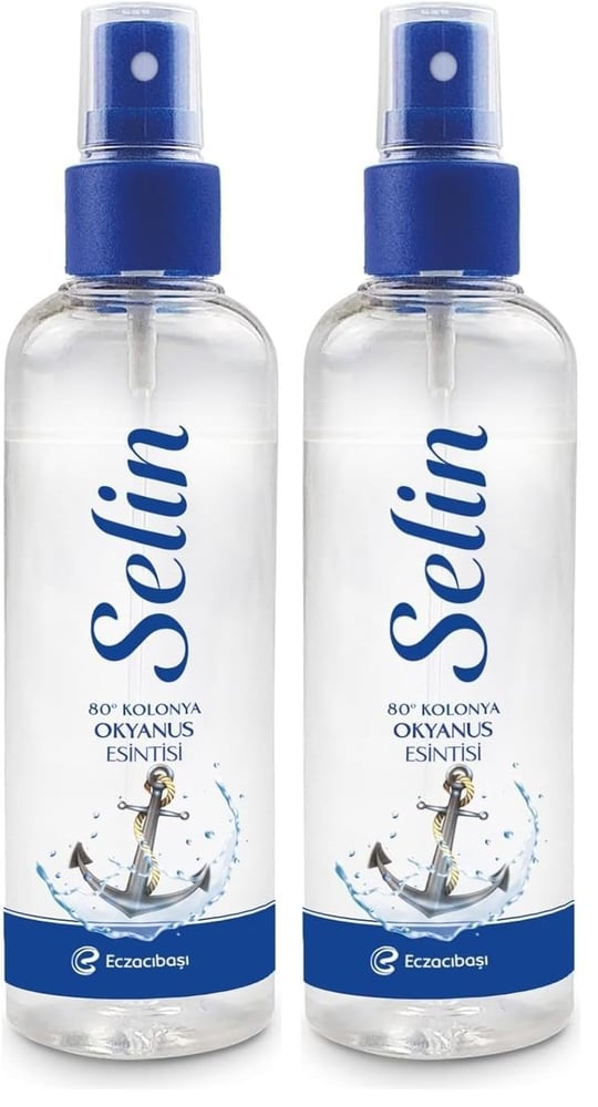 Selin Kolonya Parfümlü Sprey Okyanus Esintisi 100 Ml 2li paket - Seçenekler: 1 Adet, 1 Adet 2li paket