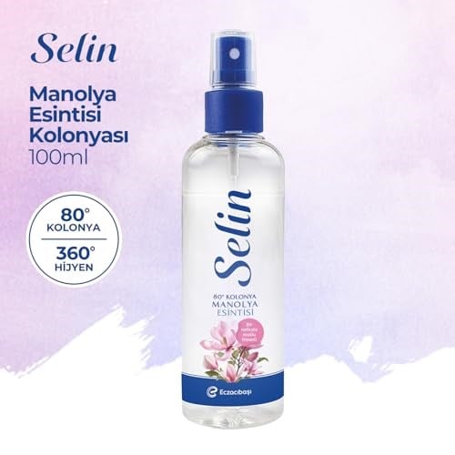 Selin Manolya Esintisi Kolonya 100 Mililitre - Seçenekler: 100 ML, 100 ML 2li paket