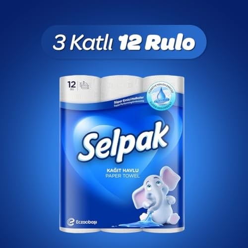Selpak Kağıt Havlu 12li