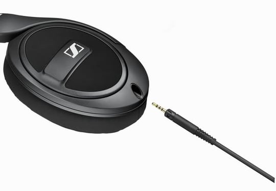Sennheiser HD 569 Arka Tarafı Kapalı Kulak İçi Kulaklık, Siyah - Seçenekler: Çağdaş, arkası_açık