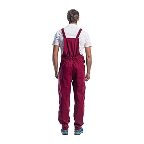 Şensel, Bahçıvan Tulum, Bordo -8E415- Üniforma, Askılı Tulum Bordo 2XL
