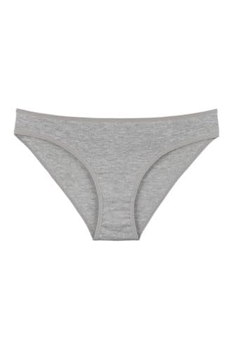 Sensu Kadın Çizgili Karışık Renkler Slip Külot 5Li Paket Set - Kts3051