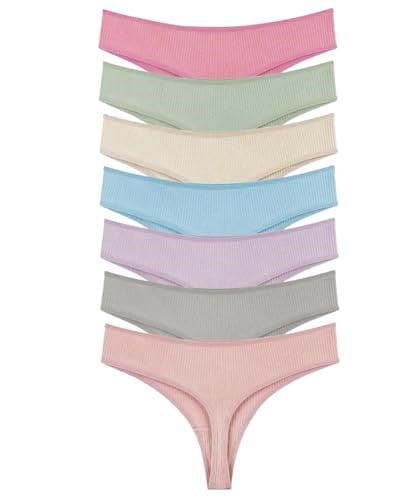 Sensu Kadın Fitilli Brazilian Tanga 7Li Paket Set