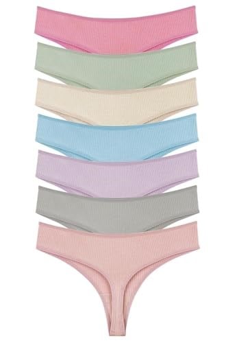 Sensu Kadın Fitilli Brazilian Tanga 7Li Paket Set