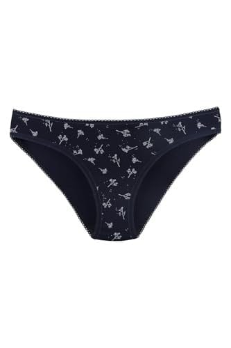 Sensu Kadın Günlük Pamuklu Külot Karışık Renkler Slip 5Li Paket Set Kts1102