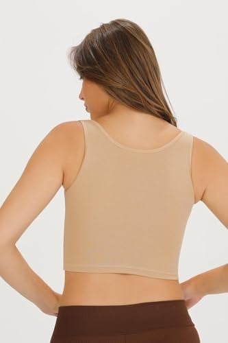 Sensu Kadın Kalın Askılı Crop Büstiyer - Crop130