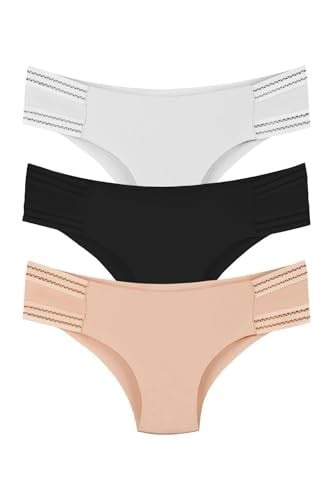 Sensu Kadın Lazer Kesim Dikişsiz Slip Külot 3Lü Paket Set - Kts3103 (Geniş Kalıp)