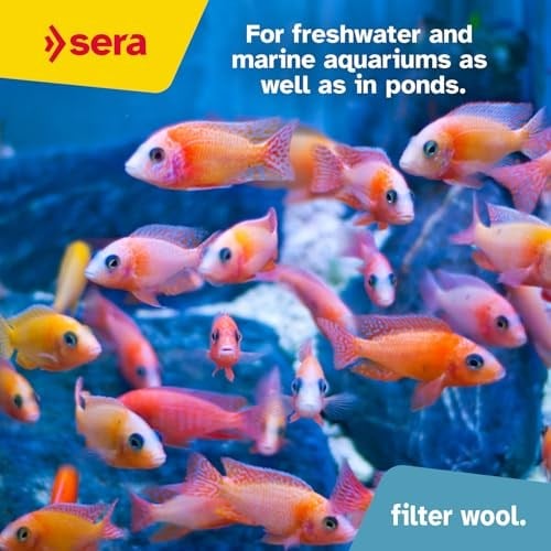 Sera Filtre Yünü 250 g, 8.5 oz. Akvaryum Filtre Aksesuarları