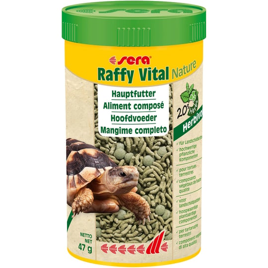 Sera Raffy Vital 1832 - Otlu sürüngenler için lezzetli ot çeşitliliği - Seçenekler: 1 l (1er Pack), 250 ml (1er Pack)