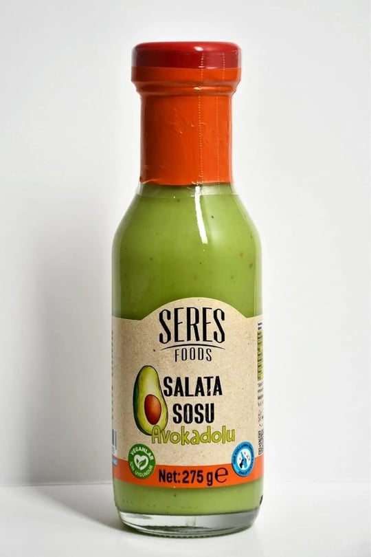 Seres Foods Avokadolu Salata Sosu, 275 g, Cam Şişe