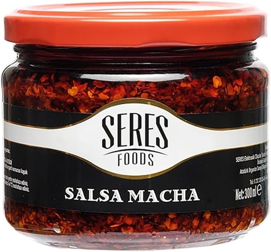 Seres Foods Salsa Macha Acı Sos 300 ml Marketimgo (300 ml Cam,glass jar)