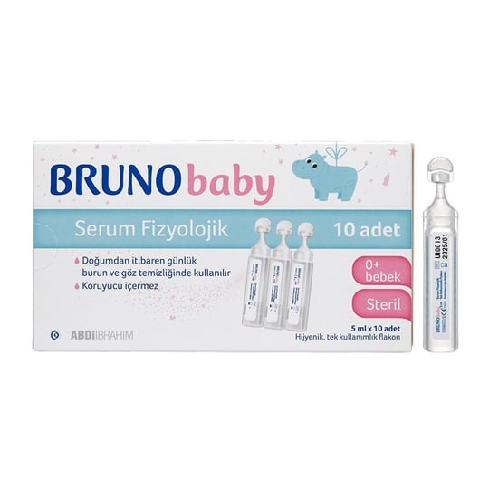 Serum Fizyolojik Damla 5 ml x 10 adet