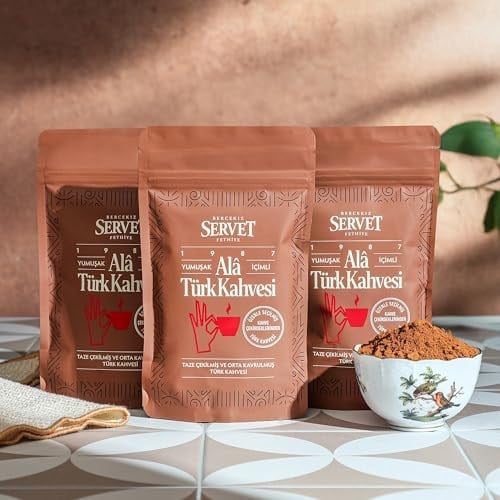 Servet Alâ Türk Kahvesi 100 gr 3lü Paket (300 gr)