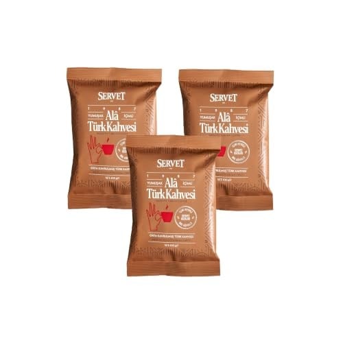 Servet Alâ Türk Kahvesi 100 gr 3lü Paket (300 gr)