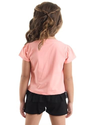 Sevimli Fare Kız Çocuk T-Shirt Şort Takım