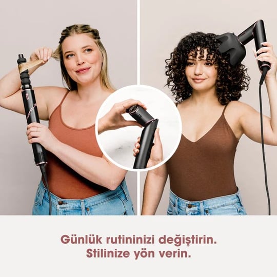 Shark FlexStyle 5-in-1 Saç Kurutma ve Şekillendirme Sistemi - Black
