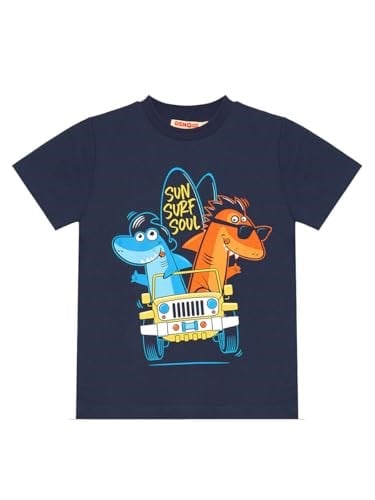 Shark Surf Erkek Çocuk T-shirt Şort Takım
