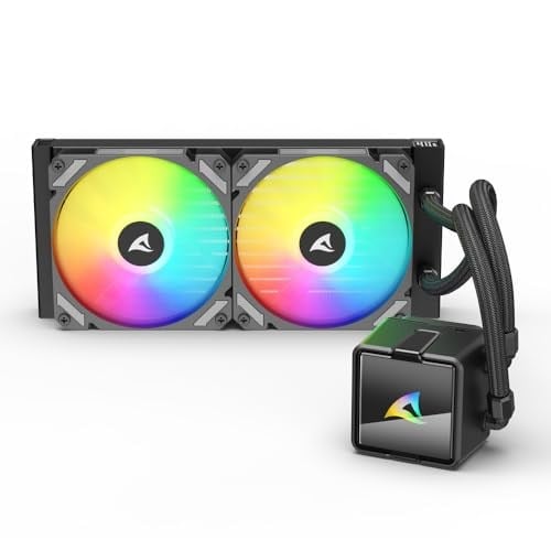 SHARKOON FAN SIVI SOĞ. AMD/INTEL ARGB S50 ARGB BLACK
