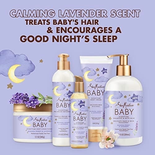 Shea Moisture Baby Gece Şampuanı Ve Banyo Sütü 384Ml