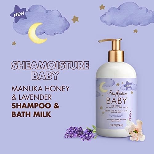 Shea Moisture Baby Gece Şampuanı Ve Banyo Sütü 384Ml
