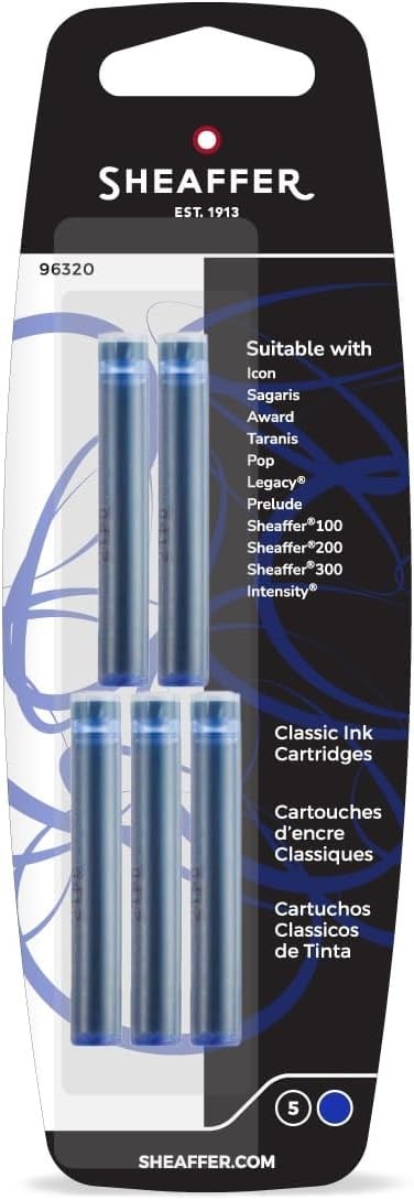 Sheaffer 96320 Dolma Kalem Kartuş Dolma Kalem Kartuş Mavi