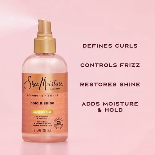 SheaMoisture Coconut & Hibiscus Tutuş ve Parlaklık İçin Nemlendirici Saç Spreyi 237 ml