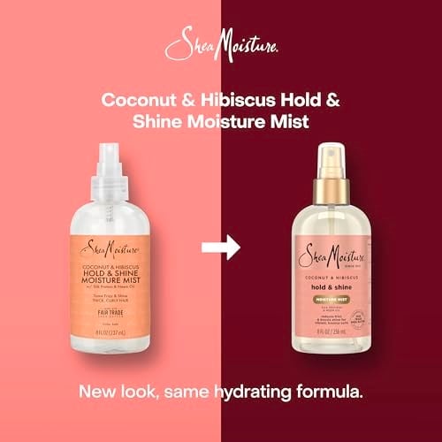 SheaMoisture Coconut & Hibiscus Tutuş ve Parlaklık İçin Nemlendirici Saç Spreyi 237 ml