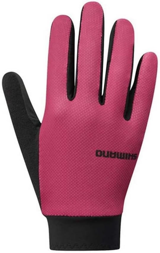SHIMANO Unisex Yetişkin Ws Explorer FF Eldiven, Kırmızı, Tek Beden