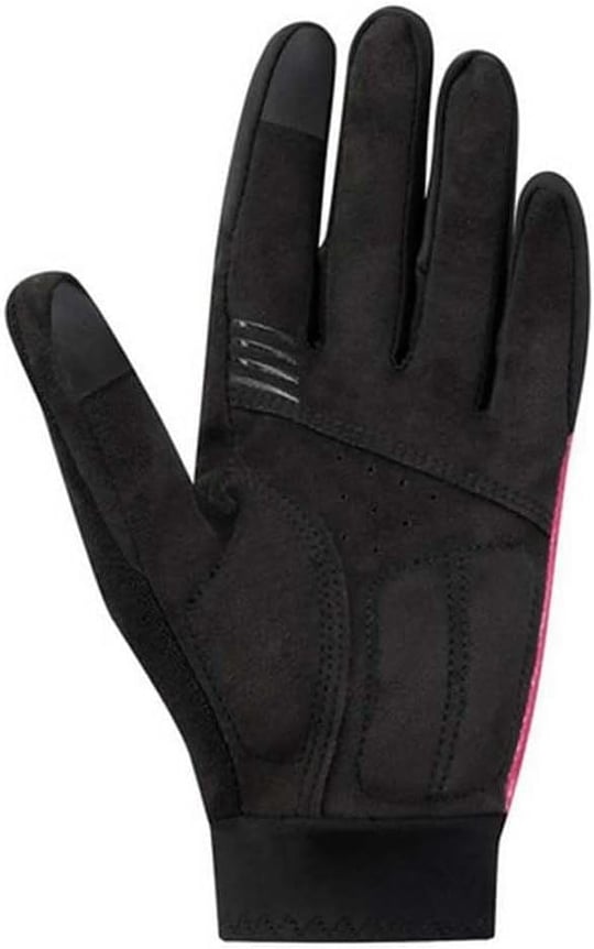SHIMANO Unisex Yetişkin Ws Explorer FF Eldiven, Kırmızı, Tek Beden