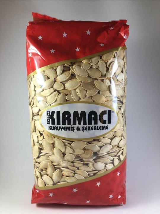 Sıddık Kırmacı Kabak Çekirdeği Kavrulmuş Tuzsuz 1 KG, İNCİ KABAK ÇEKİRDEĞİ TUZSUZ 1 KG